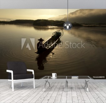 Picture of Morning of fishermen in the Mekong River